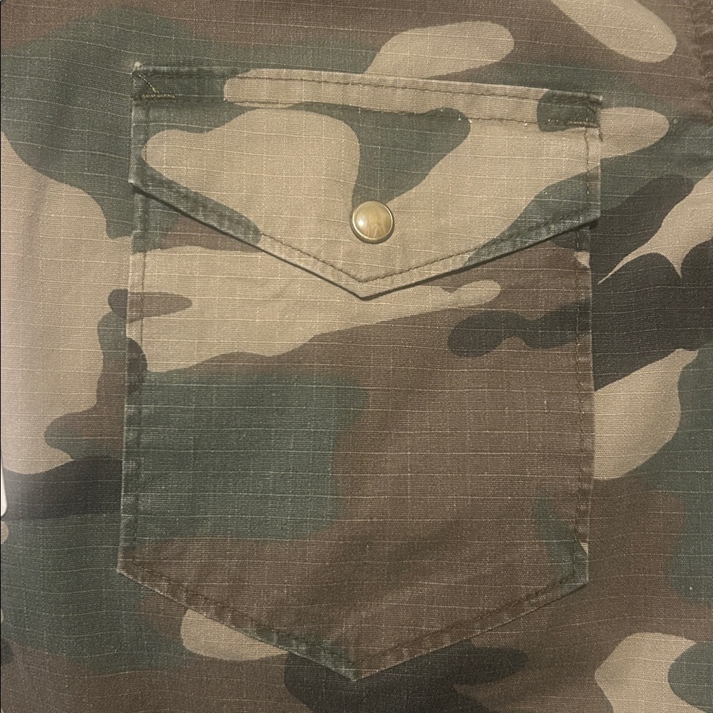 Camouflage Men's Wrangler shirt - Picture 2 of 4